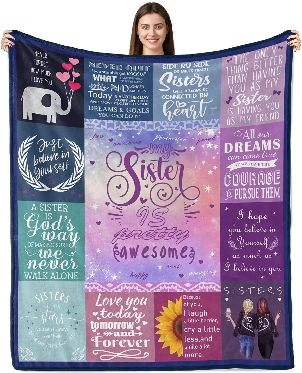 Grandma Gifts in Spanish Abuela Gifts Abuelita Blanket for Grandma Festival Birthday Gifts Regalos para Abuela/Abuelita throw