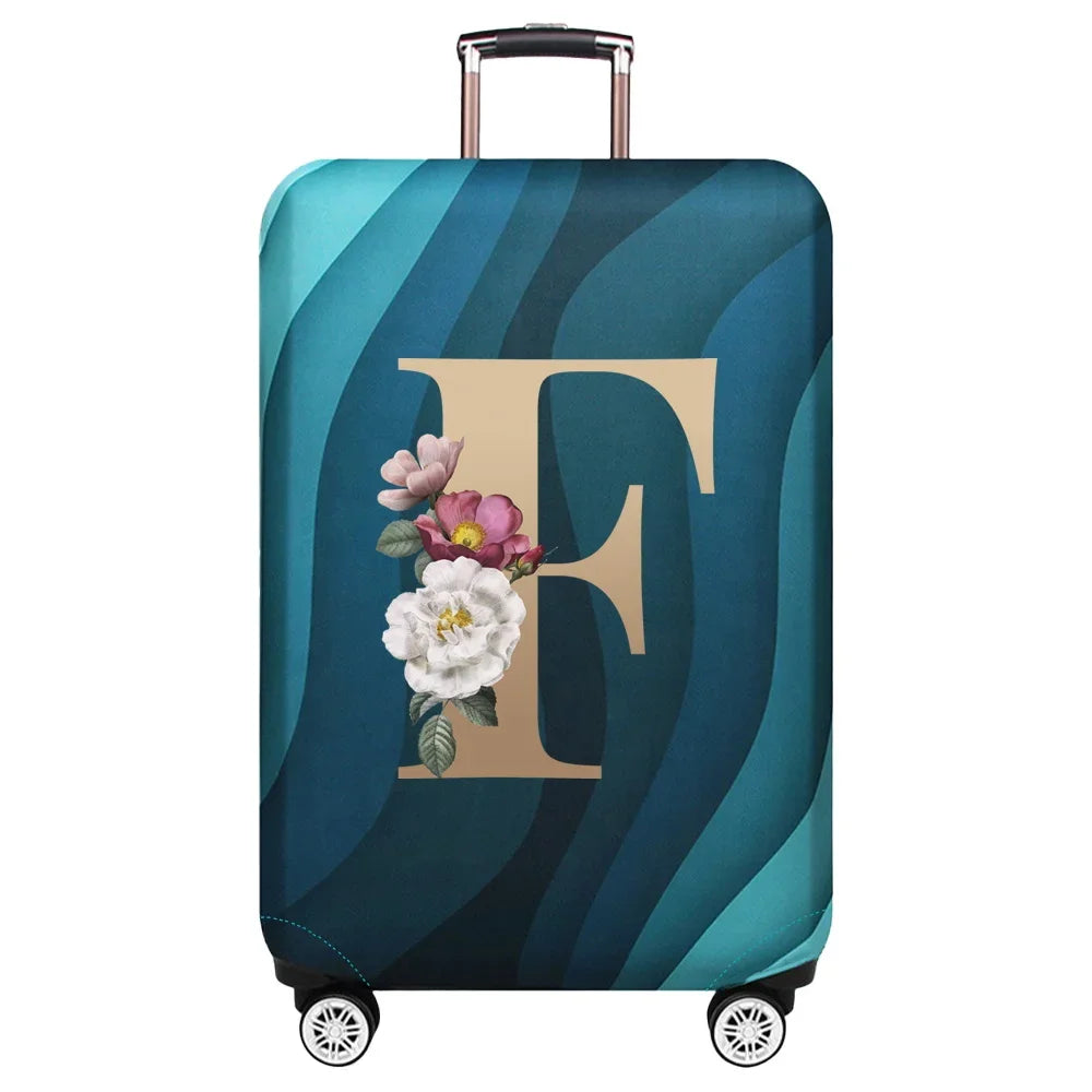 Luggage Protective Cover Dust Cover Anti-Scratch Portable Suitcase Trunk Holders Case Travel Accessories Gold Letter Printing