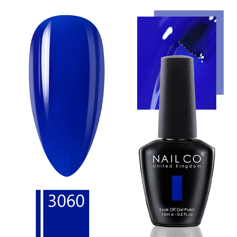 NAILCO 15ml Gel Nail Polish Nude Pink Gellak Color Series Gel Lacquer Set For Nails Glitter UV Nail Art LED Flower Gel Varnishes