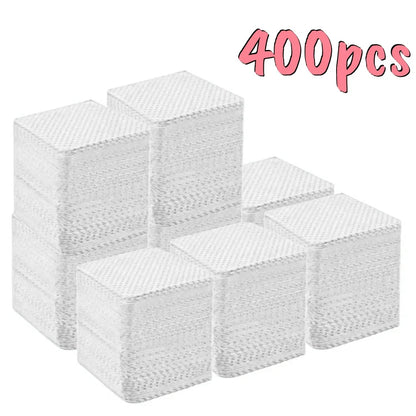 20/100/200/400/600pcs Lint-Free Nail Wipes Gel Cleansing Tissues Aluminum-Free Nail Polish Remover Pads for NaiArt Beauty Cleaning Care Tool