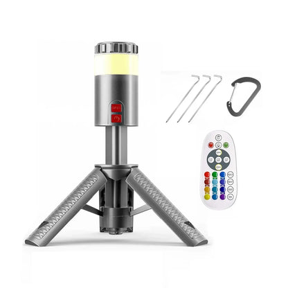 Outdoor Camping LED Lantern 6000mAh Rechargeable High Brightness Long Lasting Portable Light
