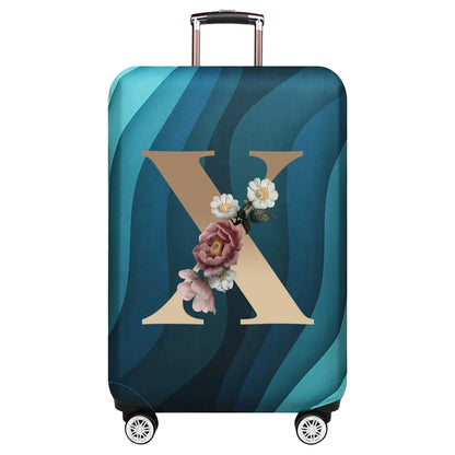 Luggage Protective Cover Dust Cover Anti-Scratch Portable Suitcase Trunk Holders Case Travel Accessories Gold Letter Printing