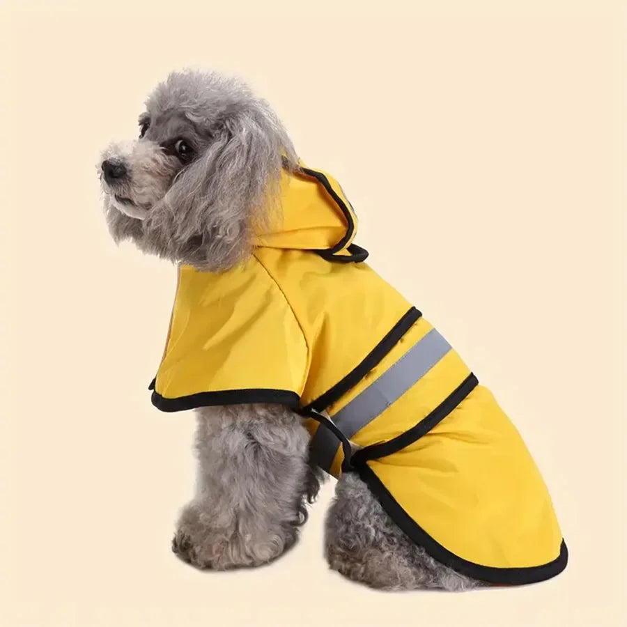 Dry & Cozy Dog Raincoat