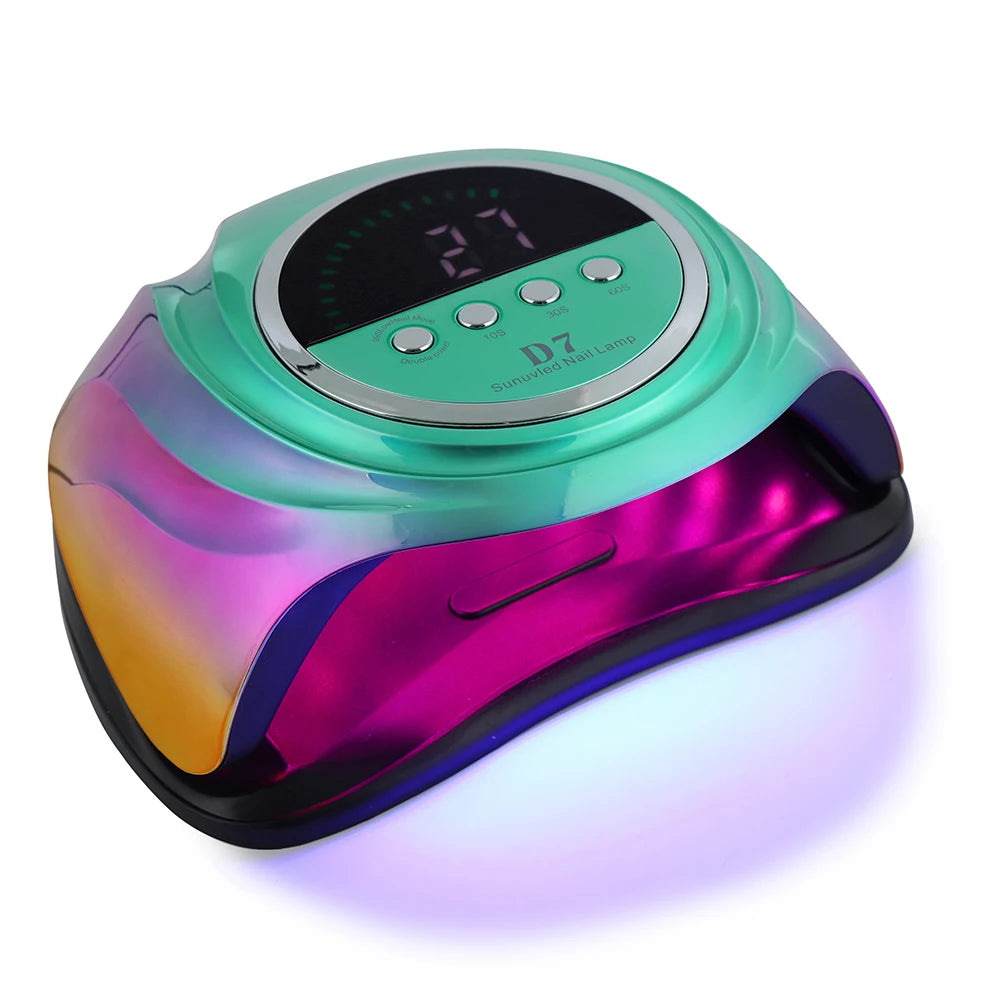D7 Professional Nail Dryer Lamp For Manicure Powerful UV Gel Nail Lamp 66 LEDs Automatic Sensing Gel Polish Drying Lamp