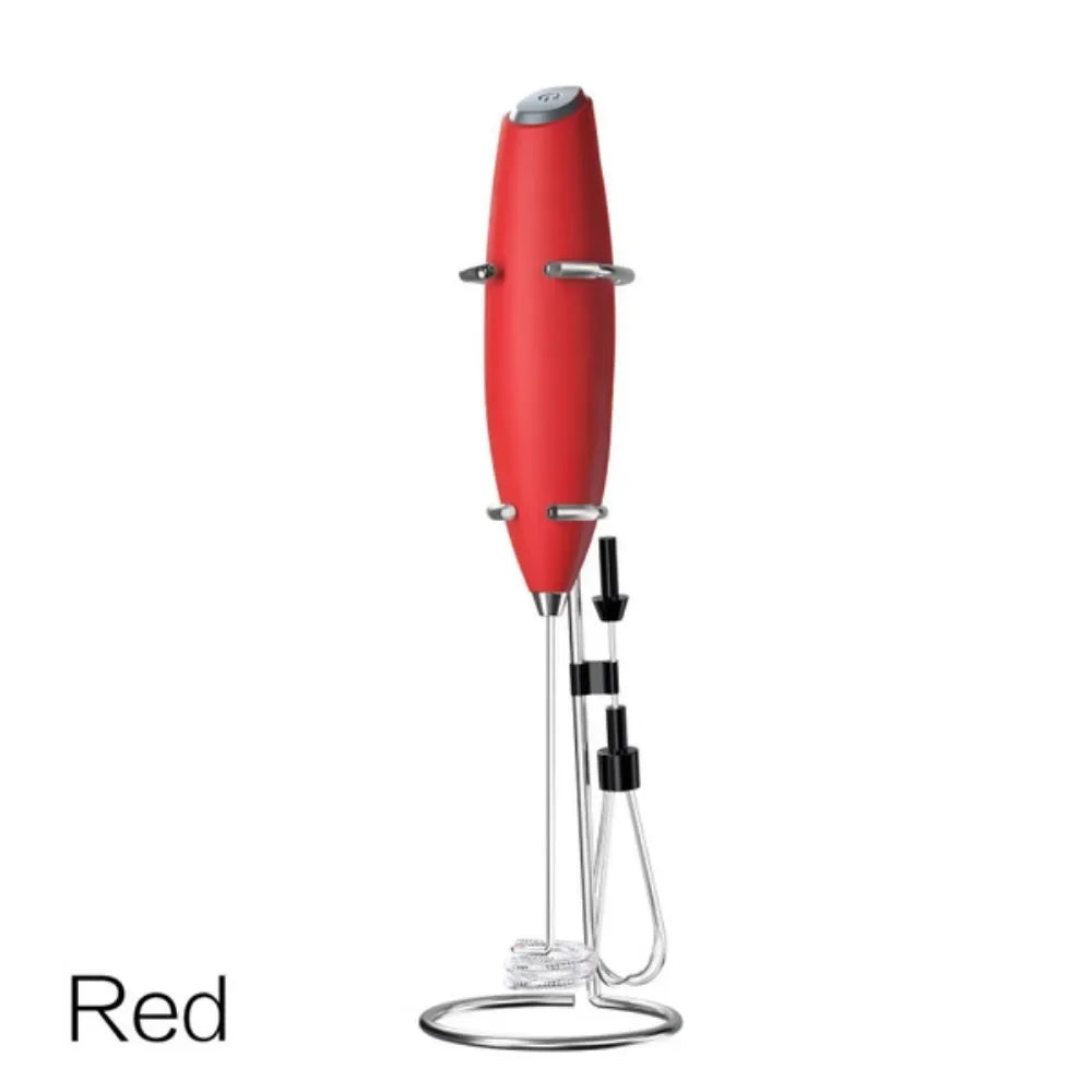 Powerful Electric Milk Frother, Handheld Mini Whisk for Coffee, Latte, Cappuccino, Kitchen Tools, Household Essentials
