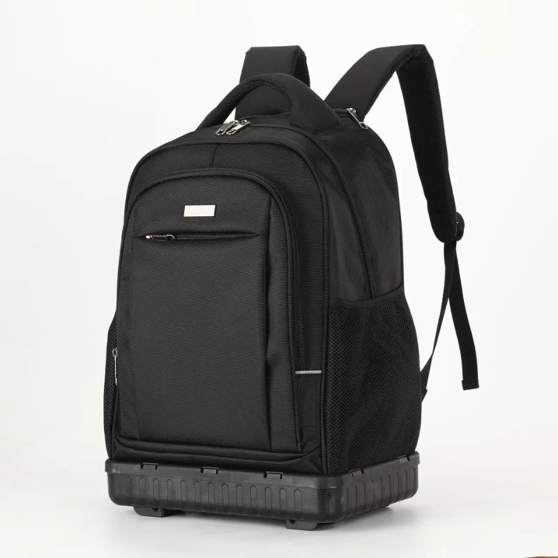 Men Travel Trolley Backpack Rolling Luggage Backpack Trolley Bag with Wheels Business Wheeled Backpack Cabin Carry on Luggage
