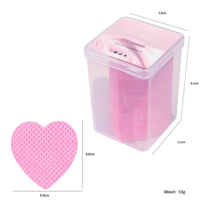 200pcs Gel Nail Polish Remover Wipes Cleaner Manicure Nail Remover Lint-Free Cotton Wipes Cleaner Paper Pad Makeup Tool Wholesale