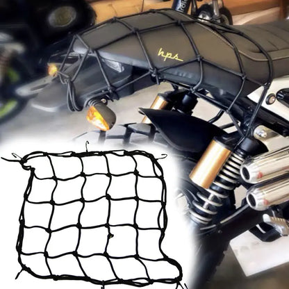 Motorcycle Helmet Storage Trunk Bag Motorcycle Luggage Net Hook Hold Bag Cargo Bike Scooter Mesh Luggage Equipaje