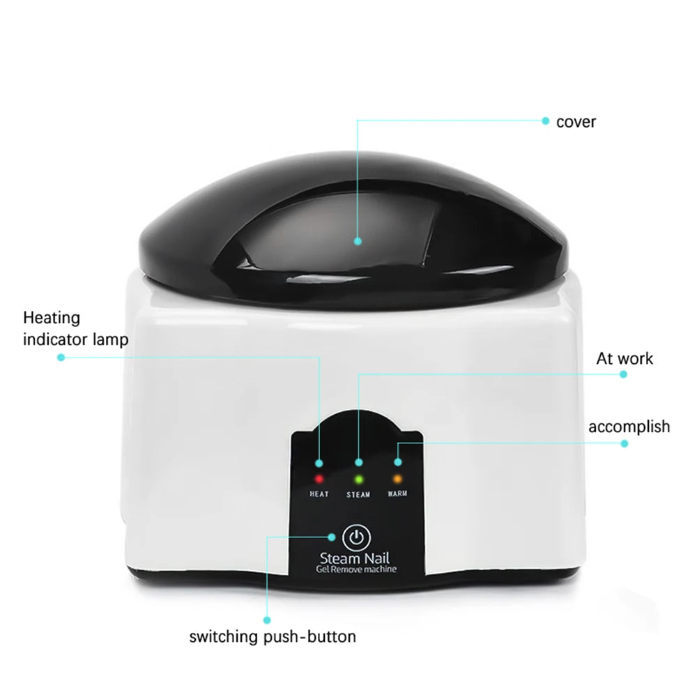 36W Electric Gel Nail Polish Remover – Fast Salon & Home Use, No Soak Required, for Gel & Acrylic Nails – 2025 Nail Care Trend