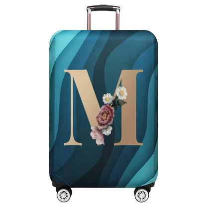 Luggage Protective Cover Dust Cover Anti-Scratch Portable Suitcase Trunk Holders Case Travel Accessories Gold Letter Printing