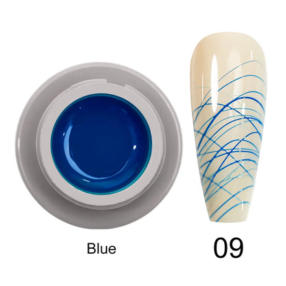 Venalisa 8ml UV LED Nail Art Gel Professional Nail Paint Polish Lacquer Emboss Liner Spider Gels for Perfect Manicure