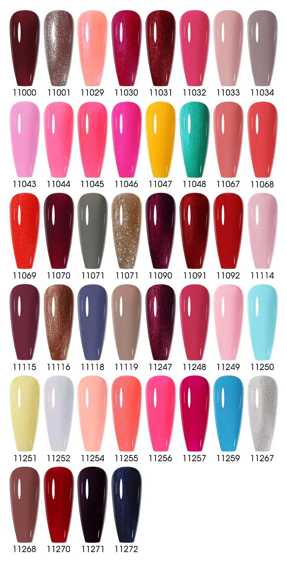 NAILCO 15ml Gel Nail Polish Nude Pink Gellak Color Series Gel Lacquer Set For Nails Glitter UV Nail Art LED Flower Gel Varnishes