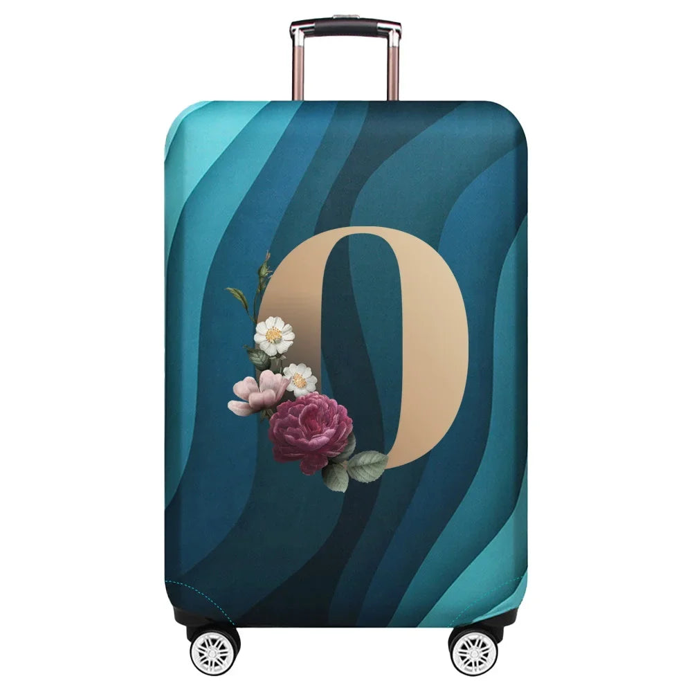 Luggage Protective Cover Dust Cover Anti-Scratch Portable Suitcase Trunk Holders Case Travel Accessories Gold Letter Printing