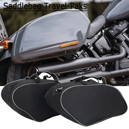 FLSB Softail Sport Glide 2018-UP FXLRST Low Rider ST 2022 Saddlebag Luggage Liners Bags Tour Pack Inner Bags Shoulder bag