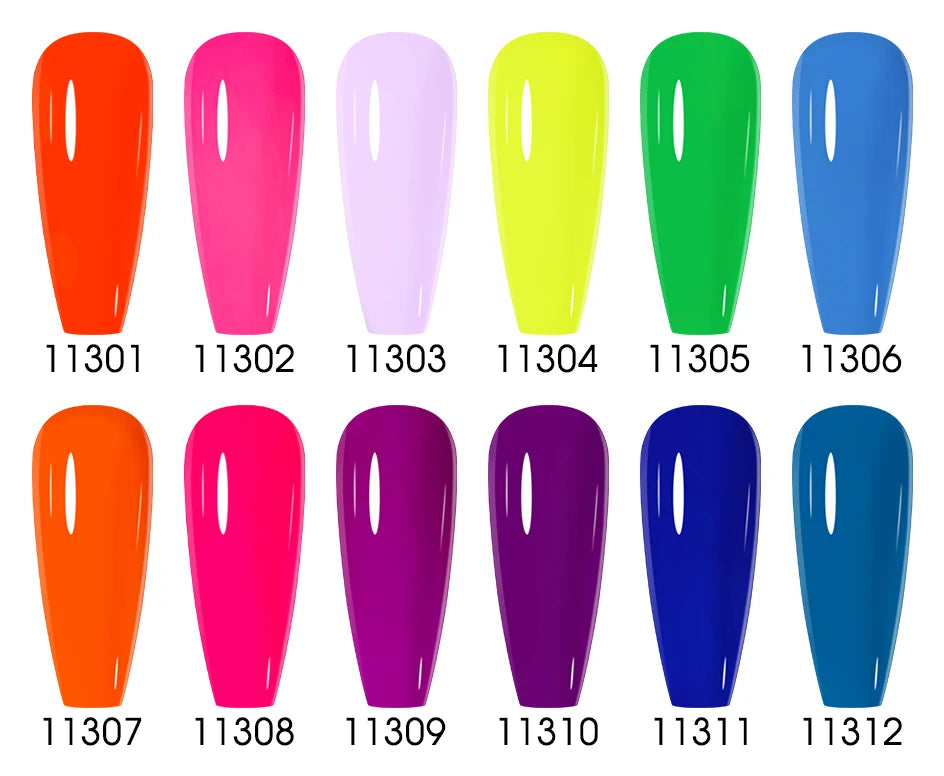NAILCO 15ml Gel Nail Polish Nude Pink Gellak Color Series Gel Lacquer Set For Nails Glitter UV Nail Art LED Flower Gel Varnishes