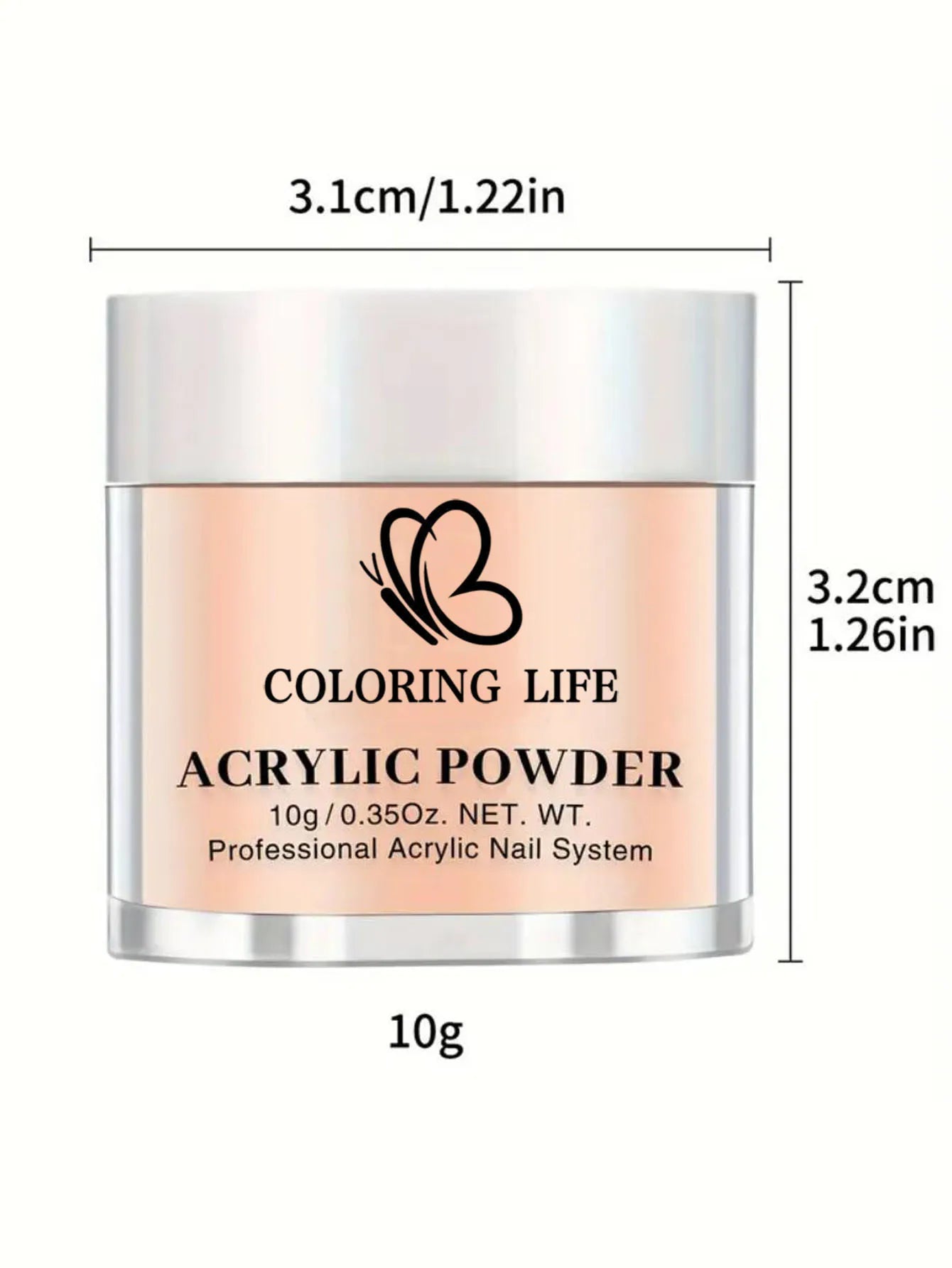 6/12 Colors Nail Acrylic Powder Set Nude/Pink/Brown Nails Crystal Powder for Nail Art Tips Extension 3D Carving Dipping Powder FA