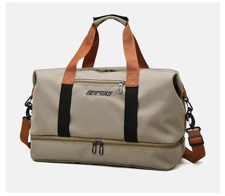 Travel Gym Bag Short-distance Luggage Portable Fitness Bags Shoulder Crossbody Chest Bag Handbags Duffle Carry-On Weekender Bag