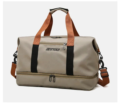 Travel Gym Bag Short-distance Luggage Portable Fitness Bags Shoulder Crossbody Chest Bag Handbags Duffle Carry-On Weekender Bag