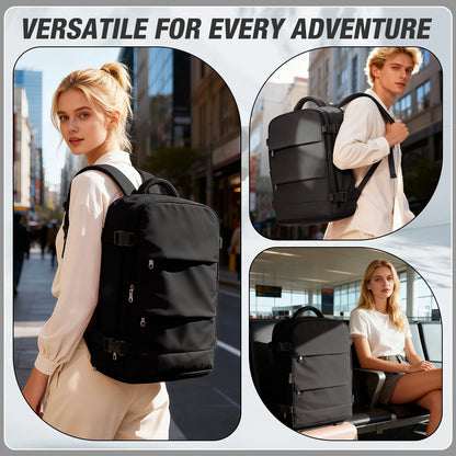 Women & Men Hand Luggage Backpack Business College Laptop Travel Backpack Waterproof Carry on mochila viaje cabina avion 40x20x25