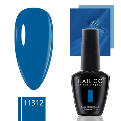 NAILCO 15ml Gel Nail Polish Nude Pink Gellak Color Series Gel Lacquer Set For Nails Glitter UV Nail Art LED Flower Gel Varnishes