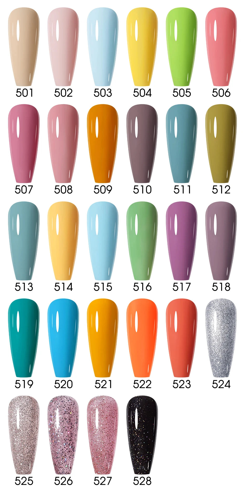 NAILCO 15ml Gel Nail Polish Nude Pink Gellak Color Series Gel Lacquer Set For Nails Glitter UV Nail Art LED Flower Gel Varnishes