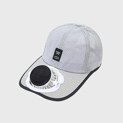 Solar Fan Hat For Men Women Uv Protection Sun Hat With Fan Usb Cooled Outdoor Cap Adjustable Double Face Shield Summer Space Hat