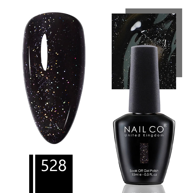 NAILCO 15ml Gel Nail Polish Nude Pink Gellak Color Series Gel Lacquer Set For Nails Glitter UV Nail Art LED Flower Gel Varnishes
