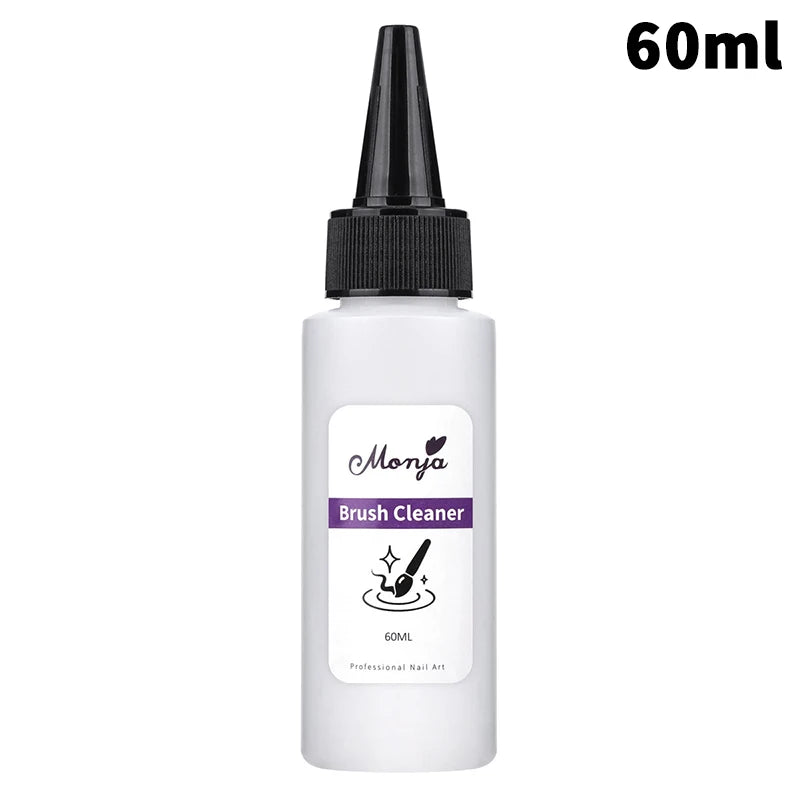 Quick-Degreasing Nail Cleanser 30/60ml - Acrylic & UV Gel Remover for Professional Manicure Tools
