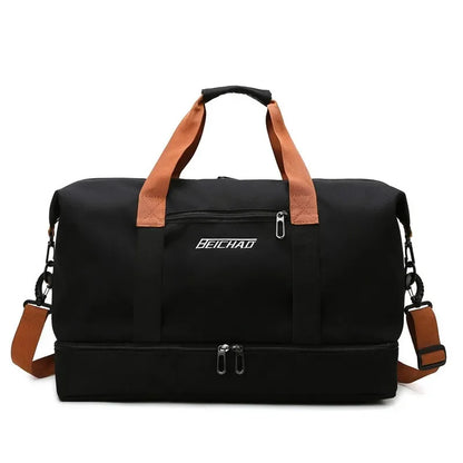 Travel Gym Bag Short-distance Luggage Portable Fitness Bags Shoulder Crossbody Chest Bag Handbags Duffle Carry-On Weekender Bag
