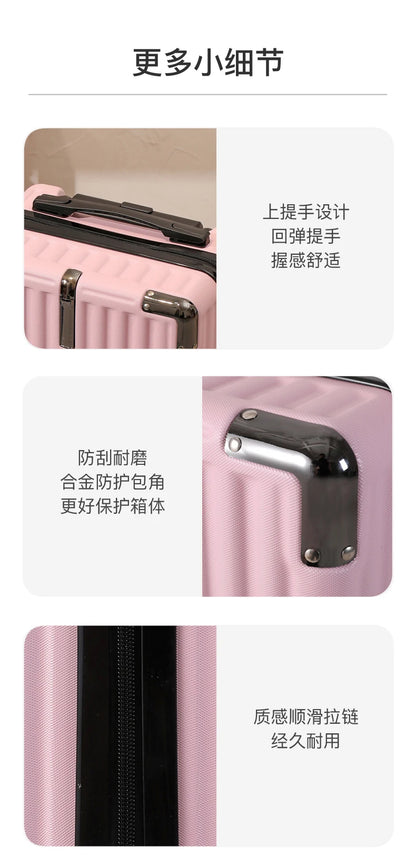 18 inch Student suitcase Travel Bag Women's Bag Back to School Spinner Wheel Suitcase Carry-On Boarding Travel