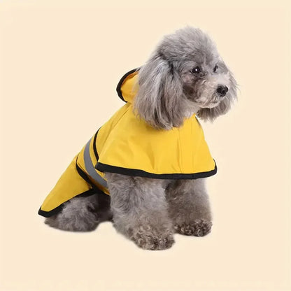 Dry & Cozy Dog Raincoat