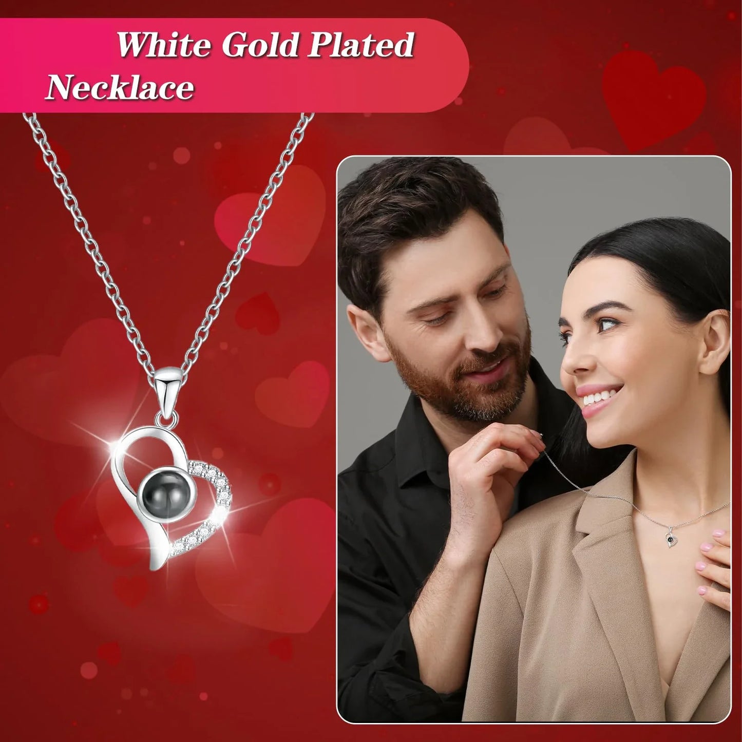 Everlasting Love Rose Necklace