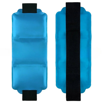 Adjustable Hot/Cold Therapy Wrap – Reusable Gel Ice Pack for Neck, Back & Muscle Recovery with Secure Fastening