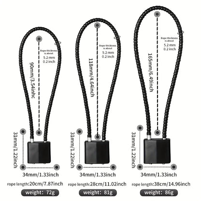 20/28/38cm Luggage Locks, Zinc Alloy key lock for Travel Suitcase, Backpack, Lockers