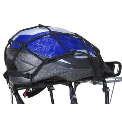Motorcycle Helmet Storage Trunk Bag Motorcycle Luggage Net Hook Hold Bag Cargo Bike Scooter Mesh Luggage Equipaje