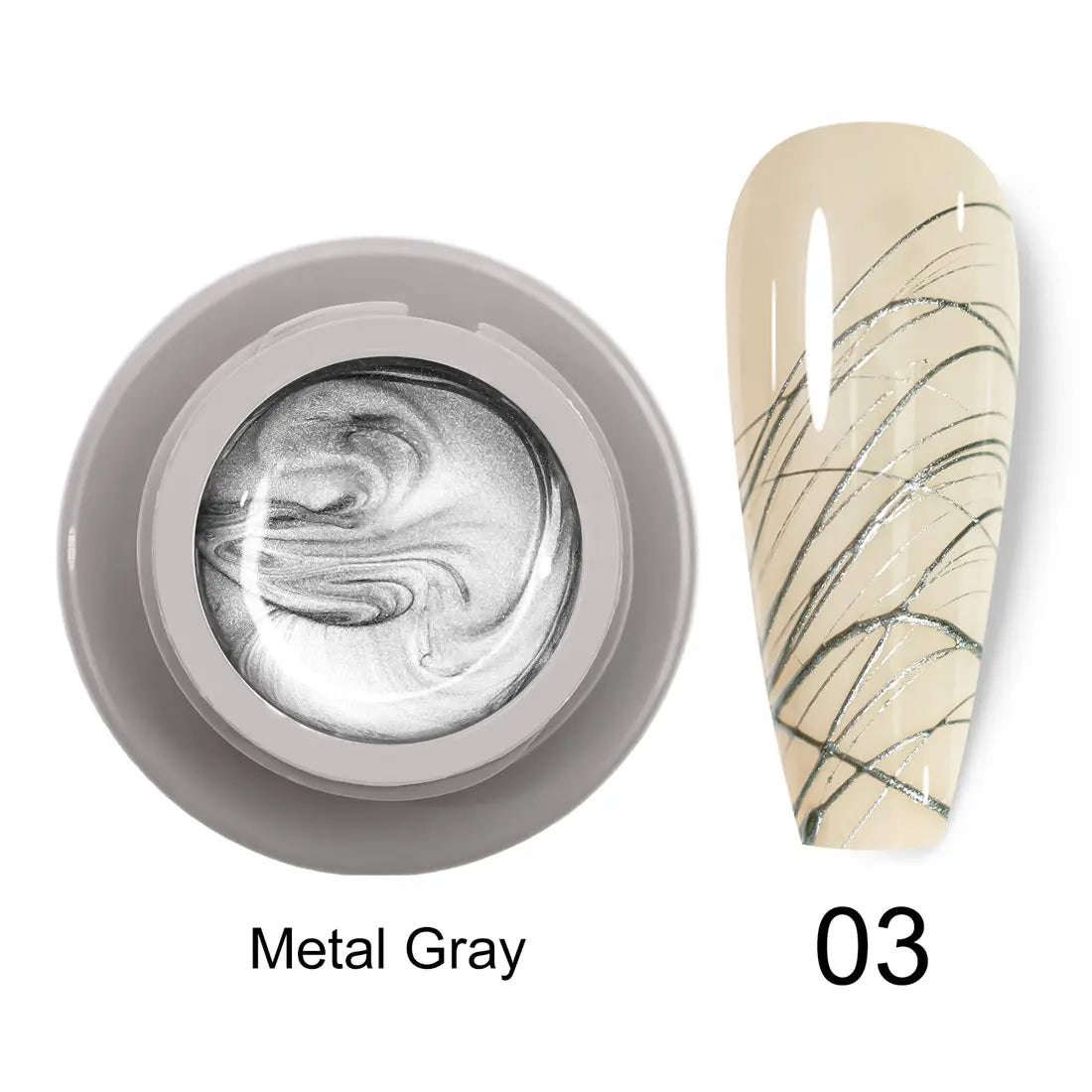 Venalisa 8ml UV LED Nail Art Gel Professional Nail Paint Polish Lacquer Emboss Liner Spider Gels for Perfect Manicure