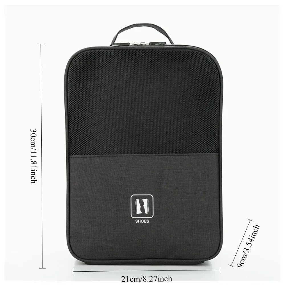 Portable Shoe Bag Travel Storage Pouch Organizers Luggage Clothes Makeup Storage Suitcases Travel Shoe Storage Bag Sorting Pouch