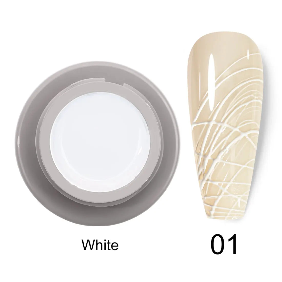 Venalisa 8ml UV LED Nail Art Gel Professional Nail Paint Polish Lacquer Emboss Liner Spider Gels for Perfect Manicure