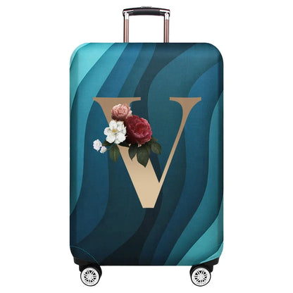 Luggage Protective Cover Dust Cover Anti-Scratch Portable Suitcase Trunk Holders Case Travel Accessories Gold Letter Printing
