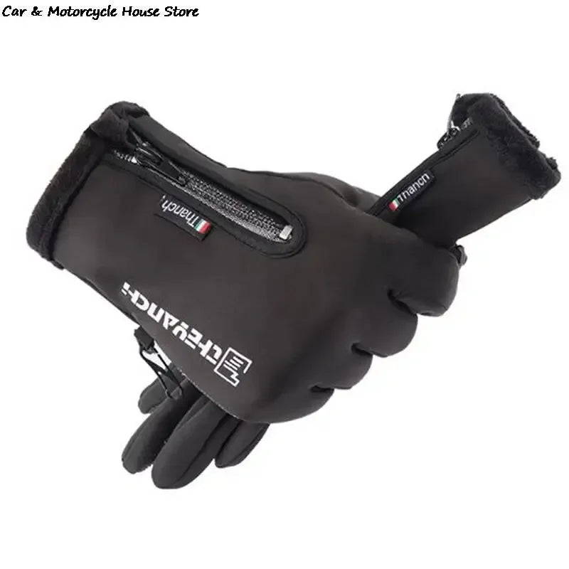 Winter Gloves -40 ℃ Waterproof Thermal Touch Screen Thermal Windproof Warm Gloves Cold Running Riding Sports Hiking Ski Gloves
