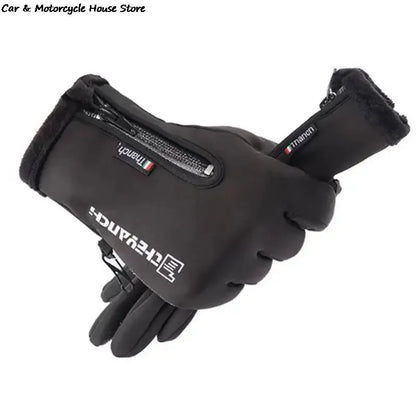 Winter Gloves -40 ℃ Waterproof Thermal Touch Screen Thermal Windproof Warm Gloves Cold Running Riding Sports Hiking Ski Gloves