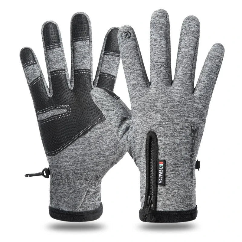 Winter Gloves -40 ℃ Waterproof Thermal Touch Screen Thermal Windproof Warm Gloves Cold Running Riding Sports Hiking Ski Gloves