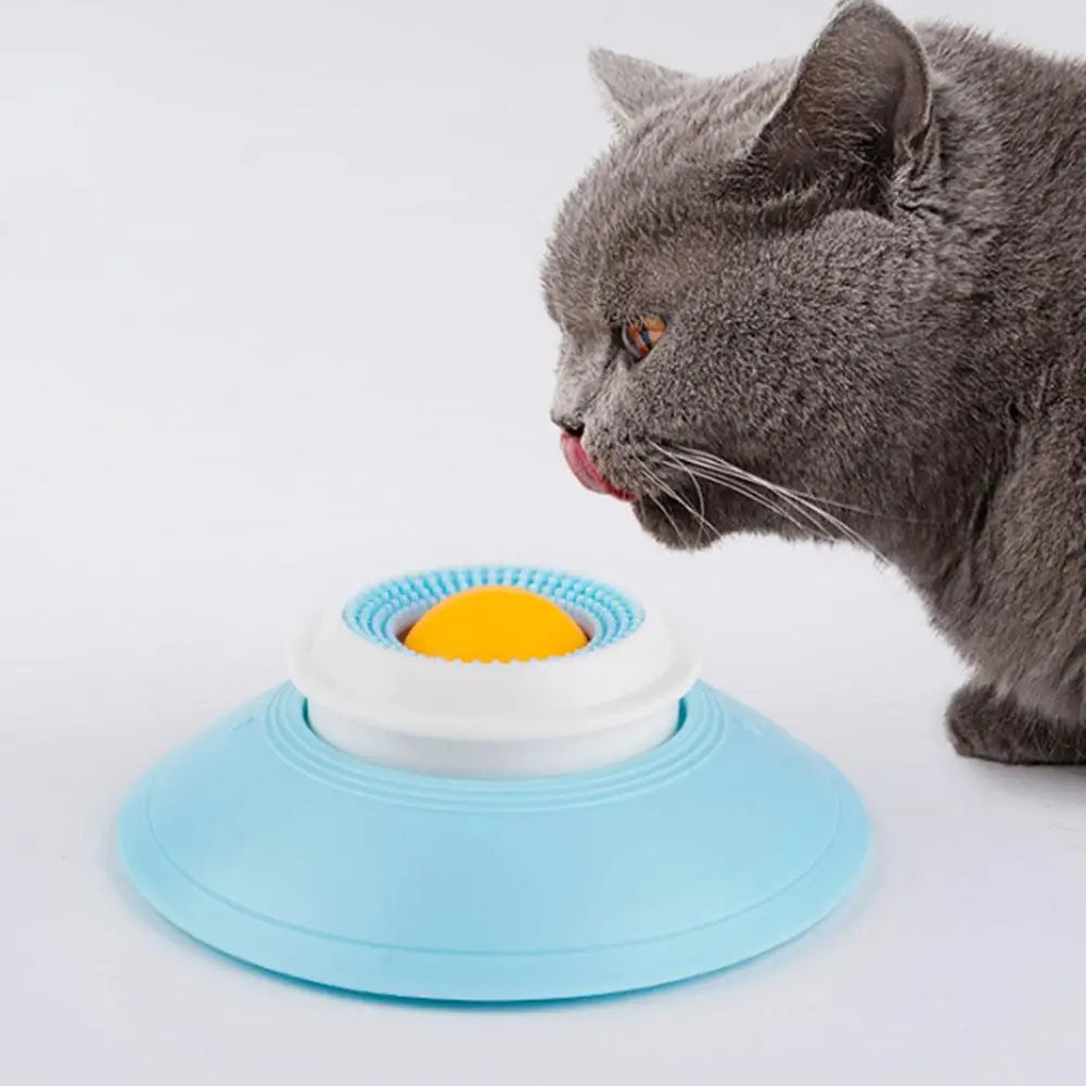 Non-Slip (Stay in Place) Dog Lick Ball Toy Slow Feeder for Dog Cat Liquid Food Calming Enrichment Toy for Bathing Grooming Anxiety Relief Lick Mat