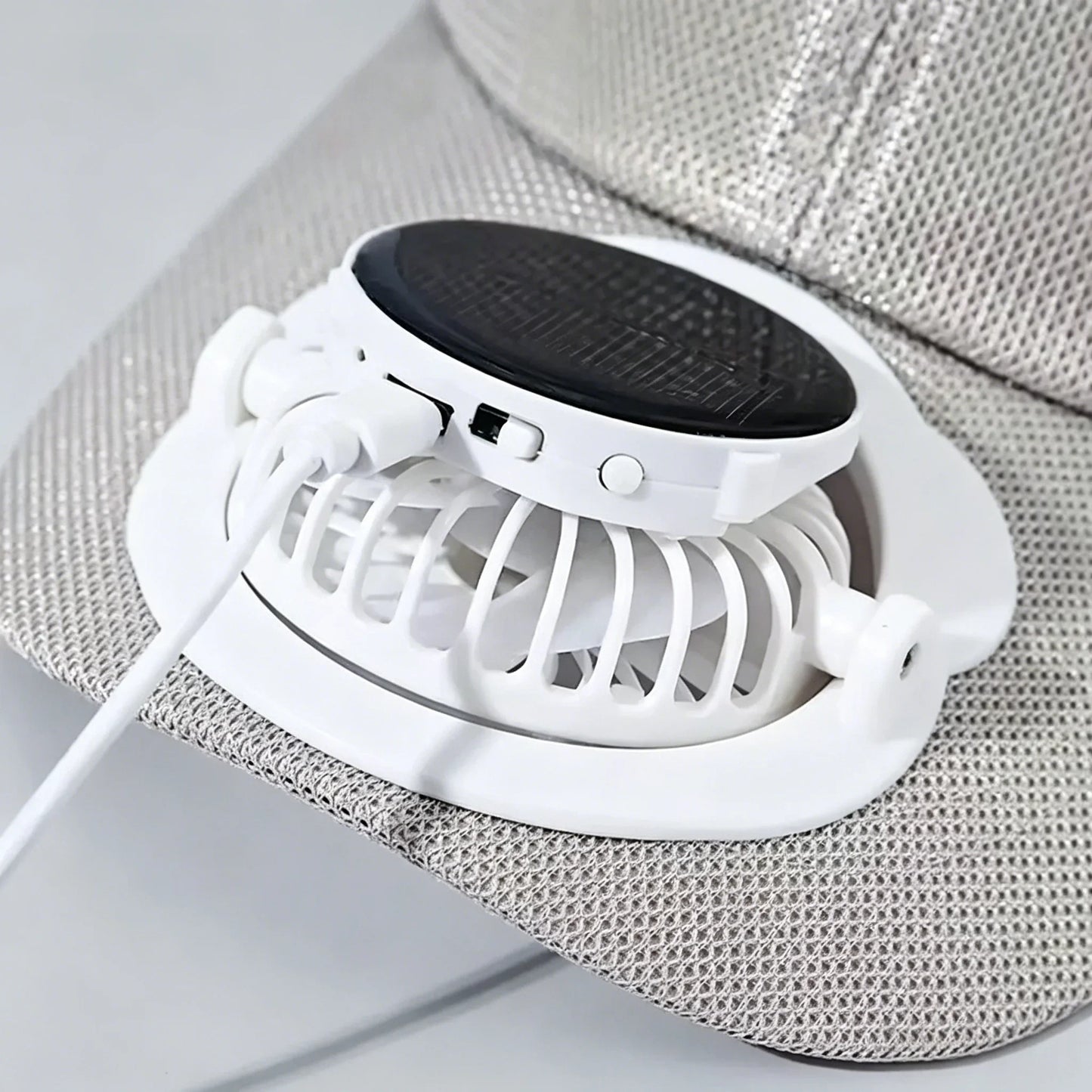Solar Powered Fan Hat Cooling Baseball Hat Fishing Camping Beach Hats with Solar Fans Summer USB Charging Sun Hats for Men Women