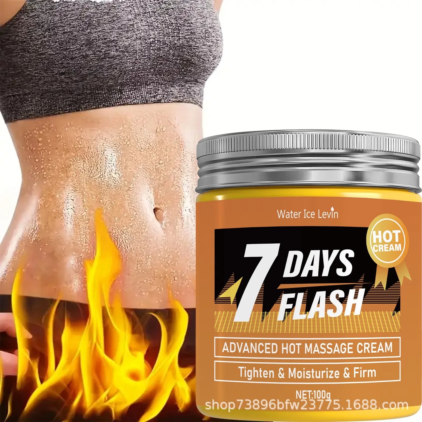 100g/300g/500g/1000g Viral 7-Day Heating Massage Cream: Instant Warmth Skin Tightening | Quick Absorption Hot Massage Cream
