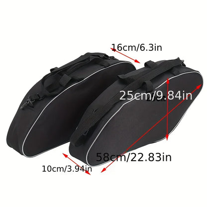 FLSB Softail Sport Glide 2018-UP FXLRST Low Rider ST 2022 Saddlebag Luggage Liners Bags Tour Pack Inner Bags Shoulder bag