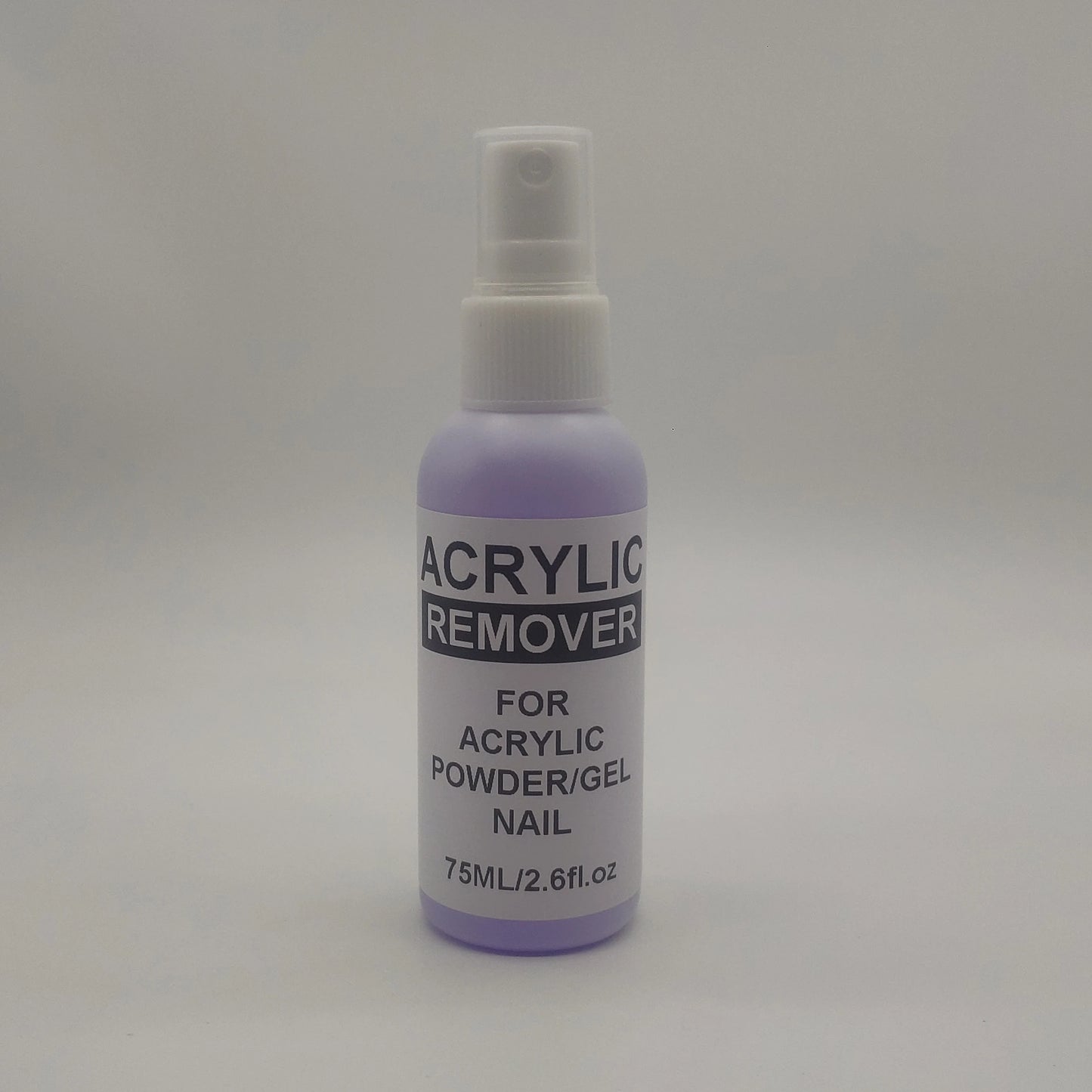 75ml Professional Acrylic Remover Liquid Nail Polish Remover Gel Remover