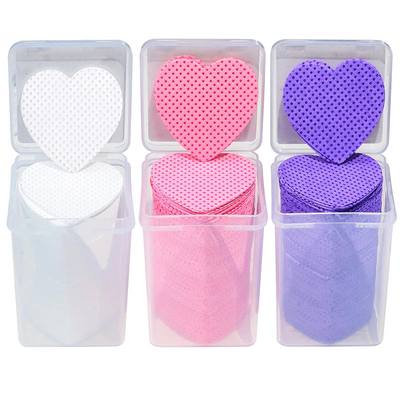 200pcs Gel Nail Polish Remover Wipes Cleaner Manicure Nail Remover Lint-Free Cotton Wipes Cleaner Paper Pad Makeup Tool Wholesale