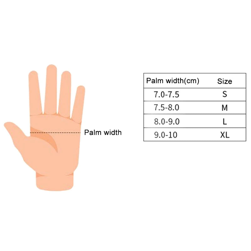 Motorcycle Gloves Outdoor Winter Thermal Fleece Lined Water Resistant Touch Screen Motorbike Riding Waterproof