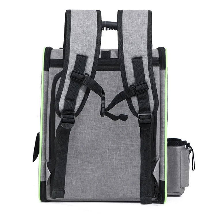 Cat Carrier Backpacks Expandable Cat Backpack with Shade Cover, Breathable Mesh Pet Carrier Backpack Bag for Travel Hiking Campi